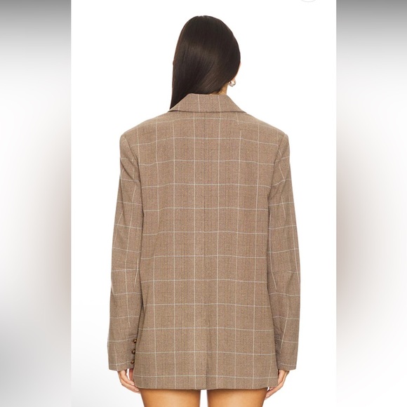 NWOT Free People Papercut Pinstripe Blazer (size S) - Picture 4 of 16